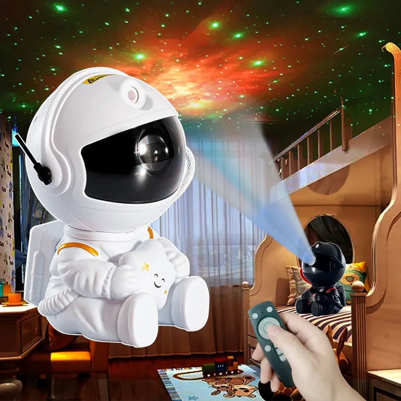 PROYECTOR DE ASTRONAUTA Galaxias en tu habitación